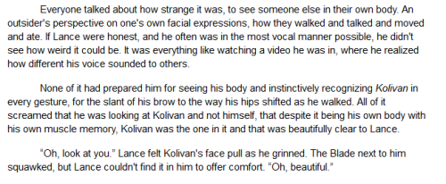 puppetmaster55: puppetmaster55:a preview of my story for @starcrossedkolivancezine, a sweet soulmate