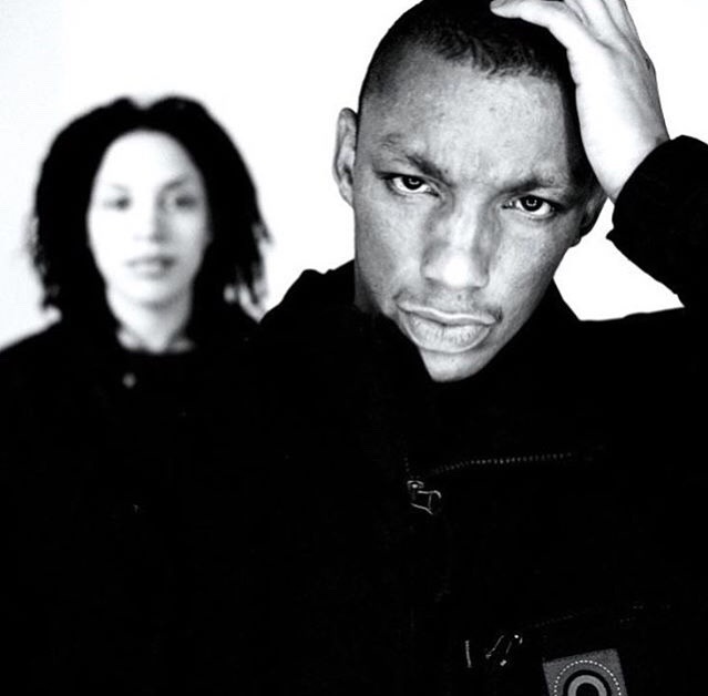 generationterrorists:  Tricky and Martina Topley-Bird, c. 1995 (unknown photofrapher)