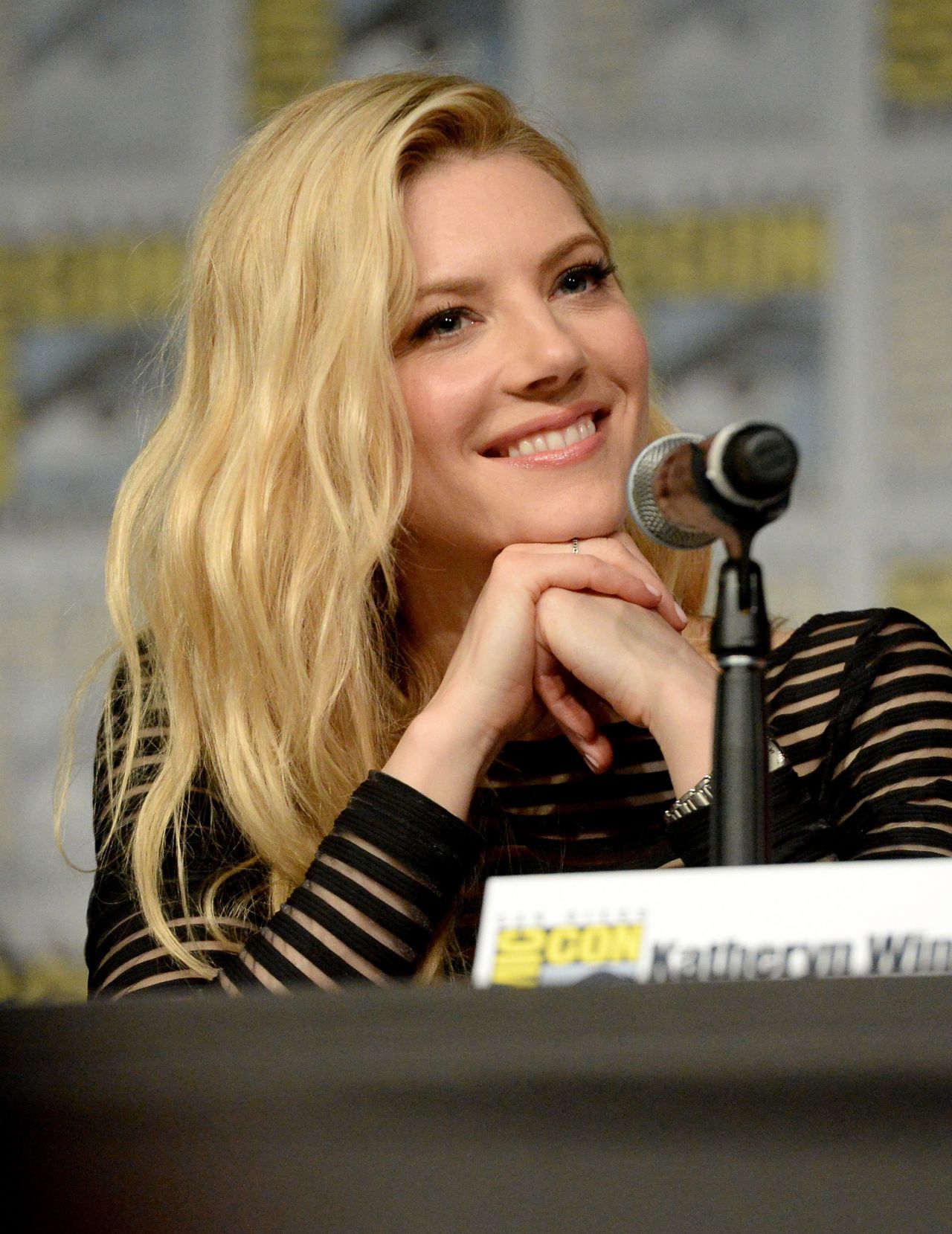 breathtakingwomen:  Katheryn Winnick at the ‘Vikings’ Panel at Comic-Con International,