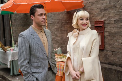 Olly Rix and Helen George in Call the Midwife (2012)