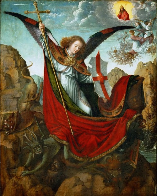 Gerard David (1460-1523), ‘Altar of Archangel Michael’, 1510More on Gerard David here: h