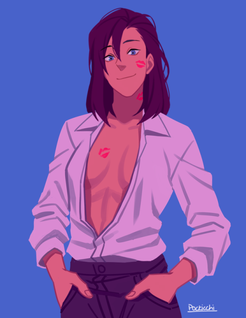 pockicchi:consider korrasami in that gay open shirt outfit twitter | ig