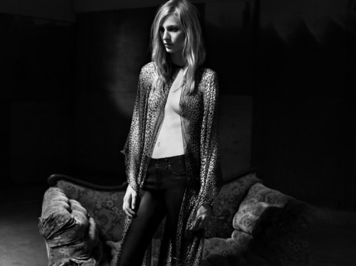 thequietfront:  Julia Nobis by Hedi Slimane 