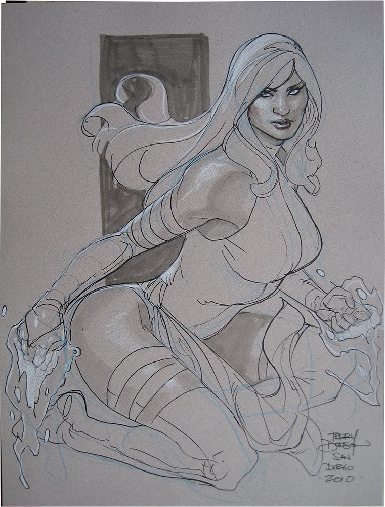 xcyclopswasrightx:   X-Women by Terry Dodson  Just using the picture of Jean to place
