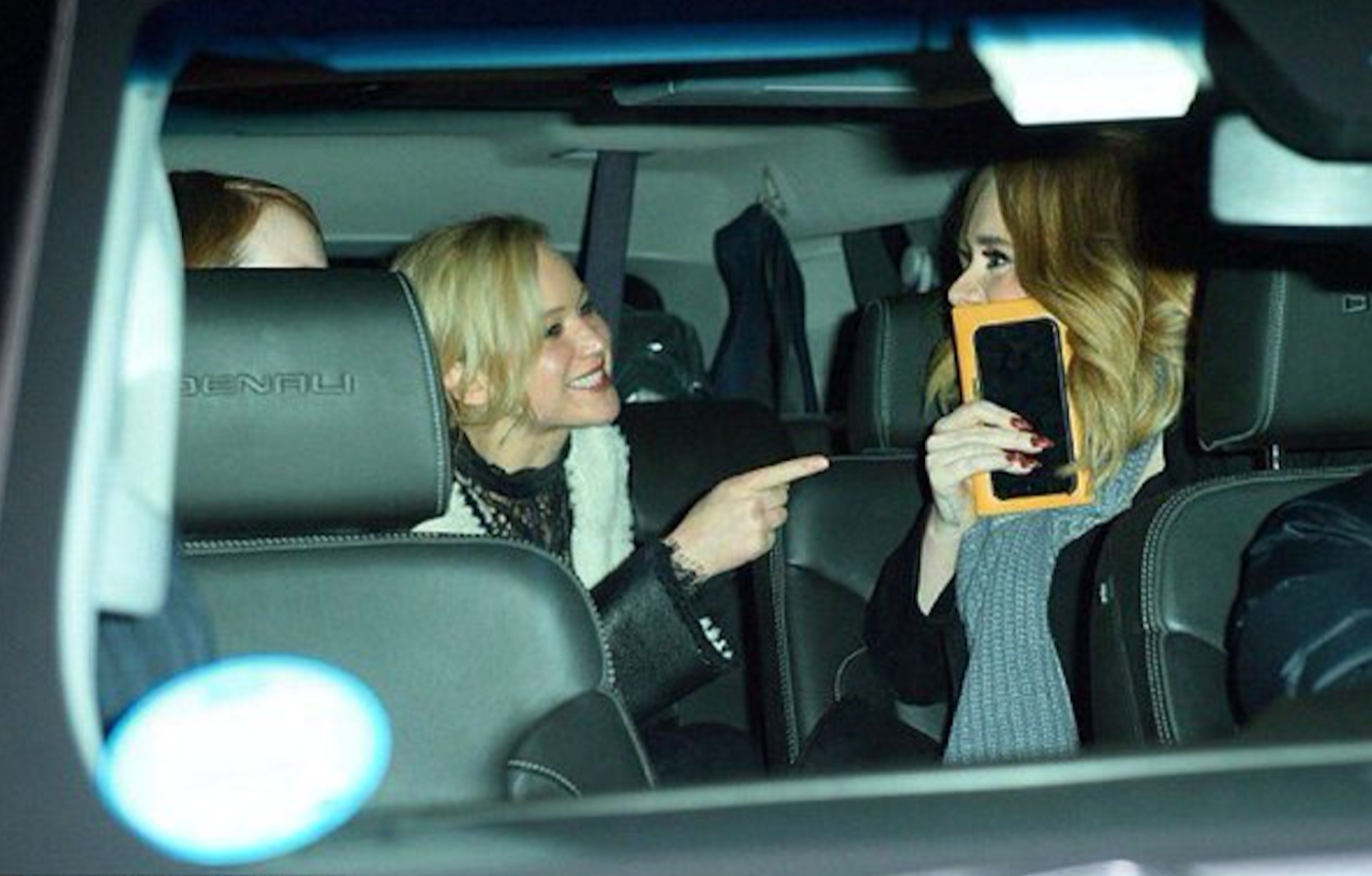 thecommonchick:  Adele: “Hello, it’s me&quot;  Jennifer: “Bitch, I knew