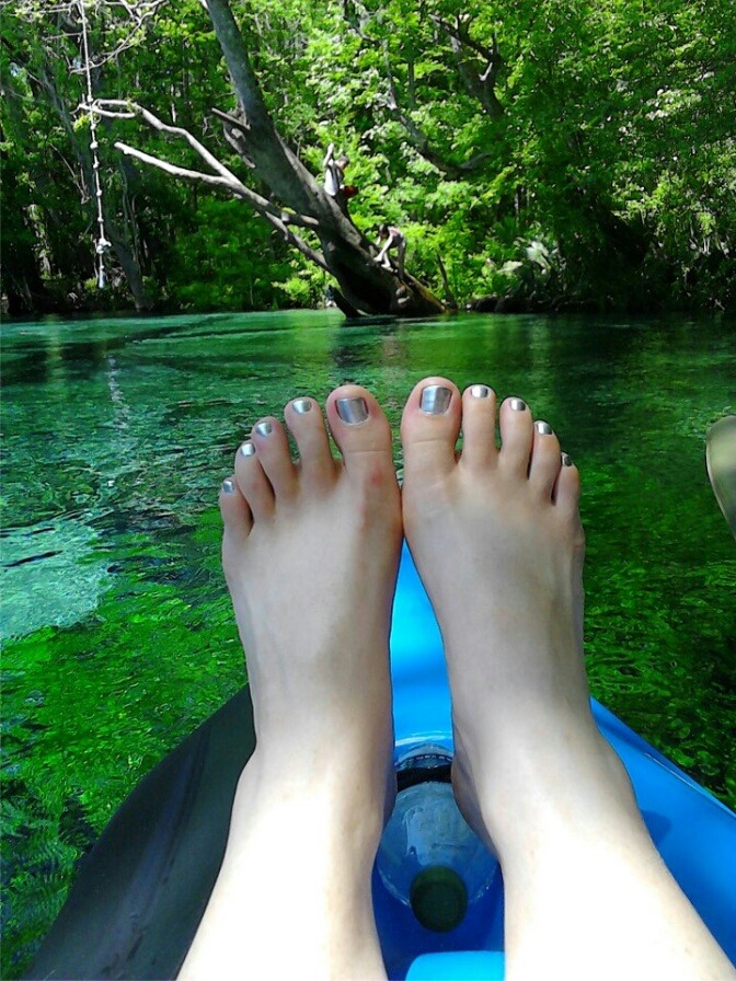 The ever passionate female foot