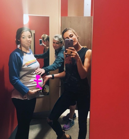 Our girl Tatum with her girl.