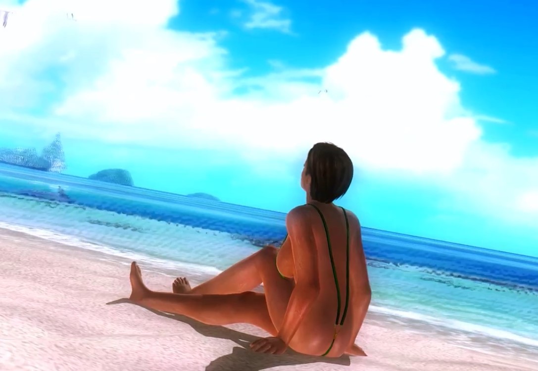 doa-photolove-88:  Lisa is warming on the sun ^^ 