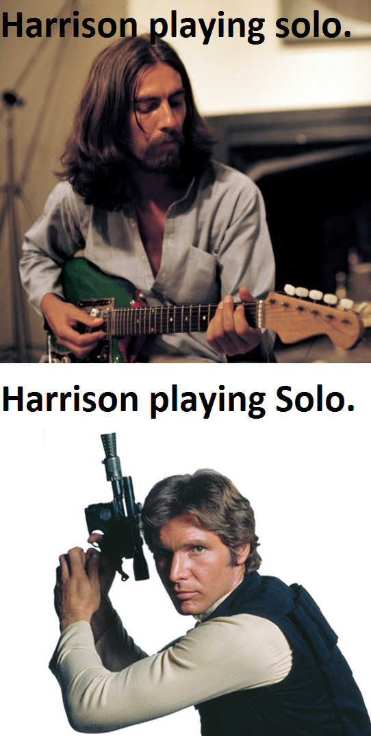 patrickhastie:  Harrison playing solo. This is what I am doing with my life.