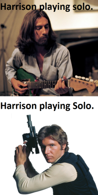 patrickhastie:  Harrison playing solo. This