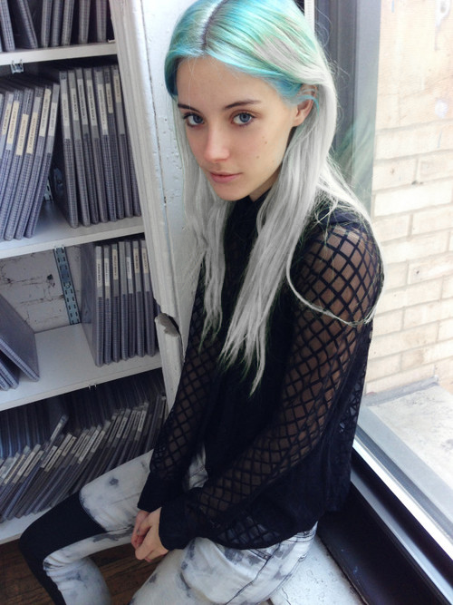 totallytransparent:Semi Transparent Ombré Hair (matches the colour of your blog -preview here)Made b