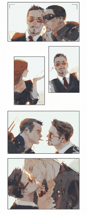 rdjlock:    Happy birthday, Tony, We all love you!!  Front page:http://rdjlock.tumblr.com/post/157237375139/mcu-all-member-stony-happy-valentines-day