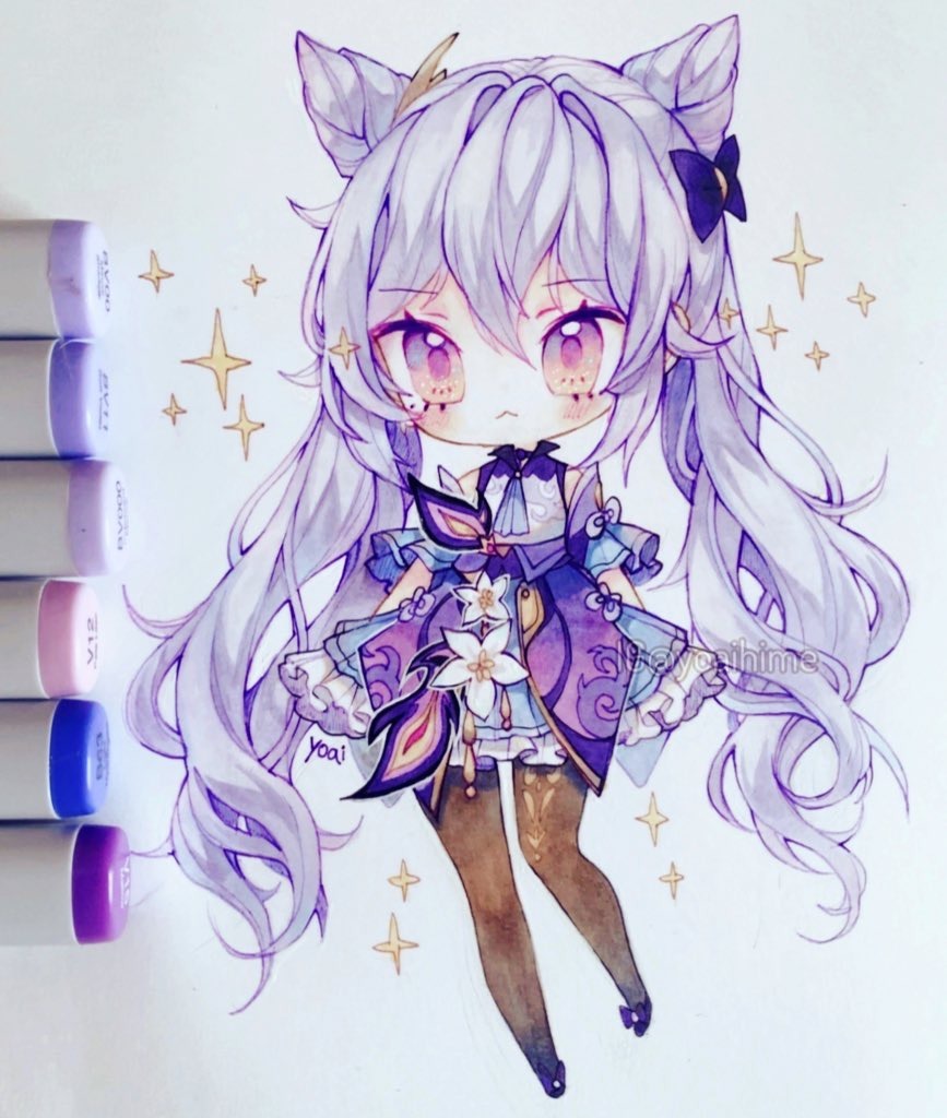 Featured image of post Genshin Impact Fanart Keqing