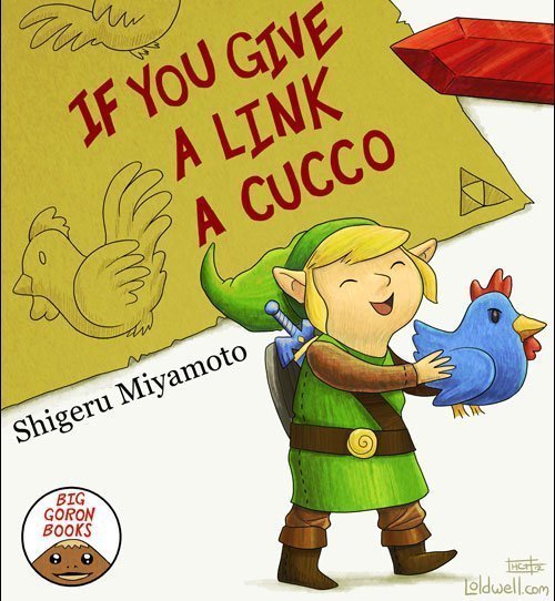 retrogamingblog - Nintendo Franchises as Childrens Book made by...