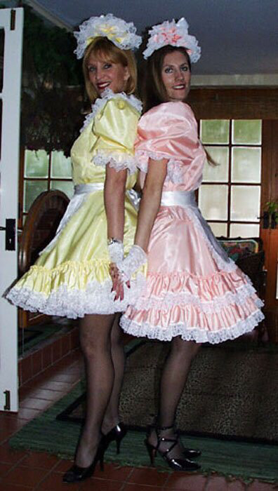 sissybabysusie:  mrs silk and mistress maria