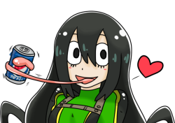 earlfs:  putrydraws: I draw tsuyu whit a