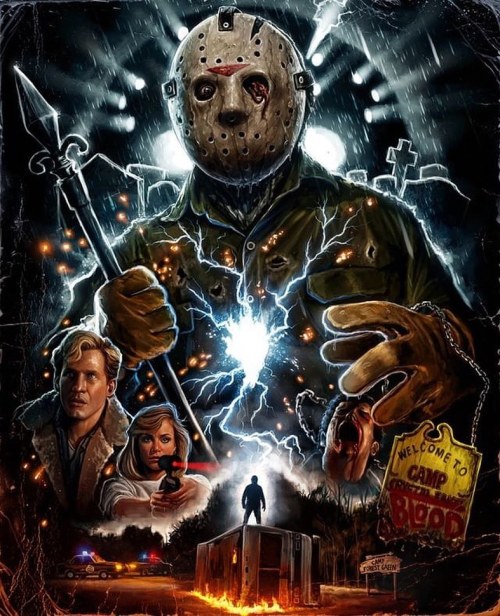 brokehorrorfan: Terror Threads has a Friday the 13th Part VI: Jason Lives design by Sam Coyne availa