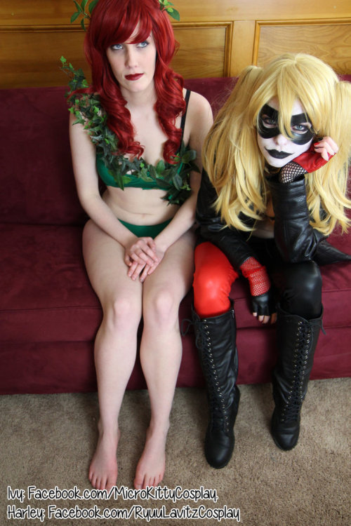 Sex cosplayfanatics:  Harley Quinn and Poison pictures