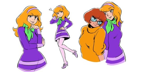 mistawolfie:Daphne Blake and Velma Dinkley dating? Canon, sorry I don’t take criticism.