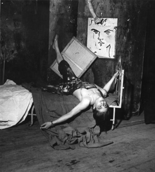 Babil,e in the new Cocteau ballet &lsquo;Jeune homme et la Mort&rsquo; , 1946Serge Lido