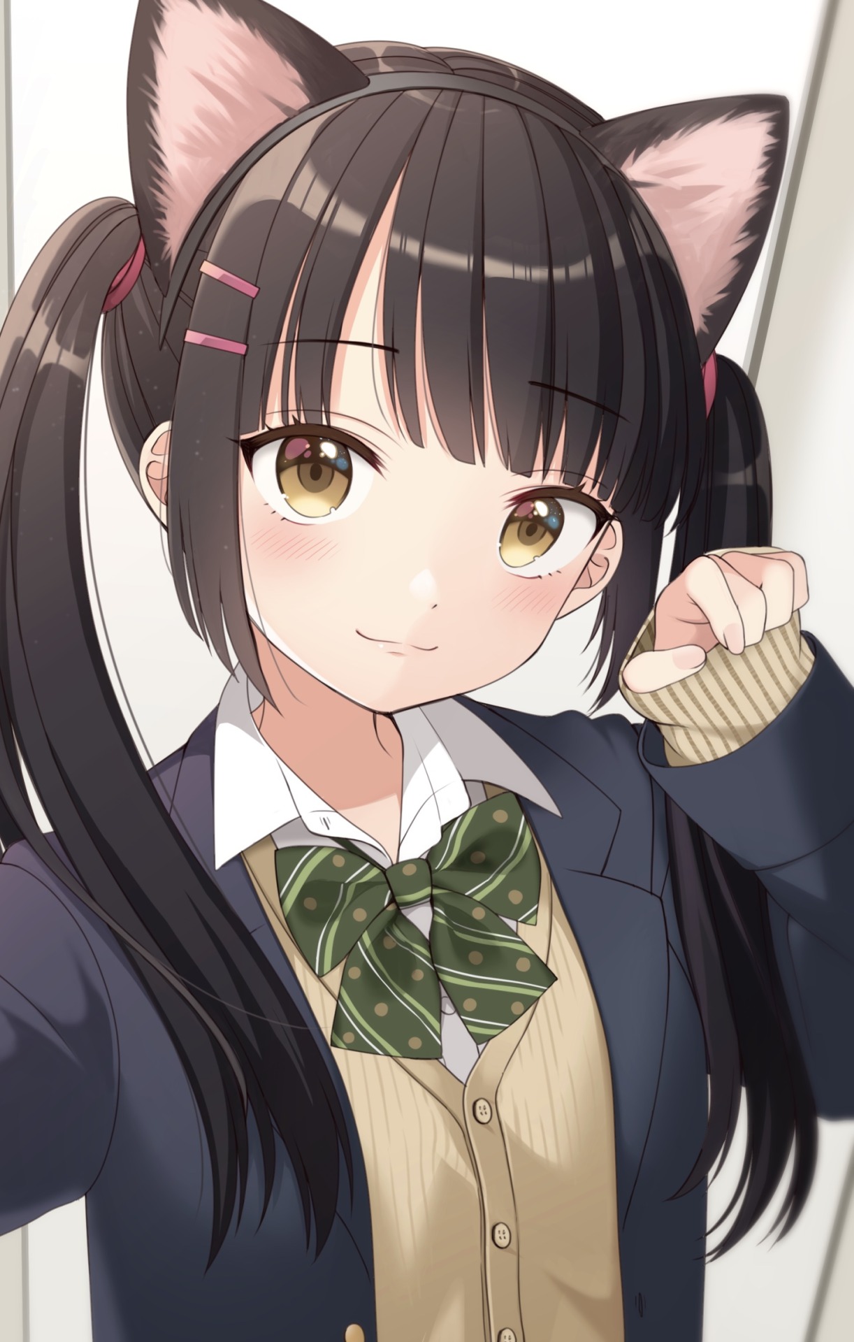 Planet Anime — Cat girl selfie [Original]