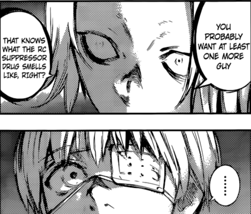 kanekikenunot: The look of horrid understanding between Seidou and Kaneki makes my heart hurt