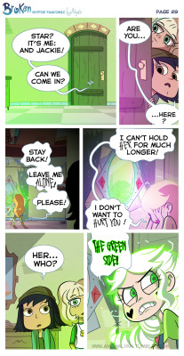 anomalyah:  [COVER][PREVIOUS PAGE][NEXT PAGE]-text soon-Woaaaa green side is the new dark side! The hidden Star’s side overwhelmed the real one!Who can stop her? :)-p.s. I’m sorry guys, in these days I’m really busy because my work!I must to finish