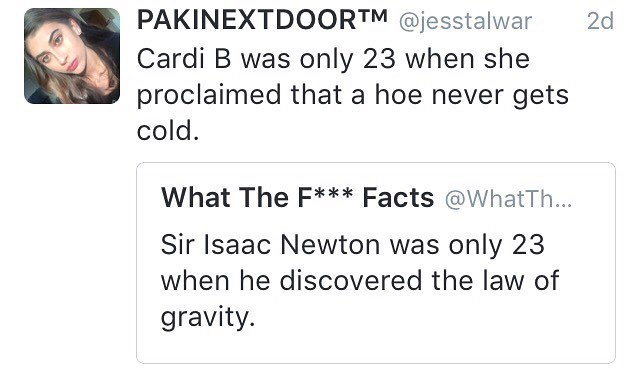 scarfacedd:  Facts