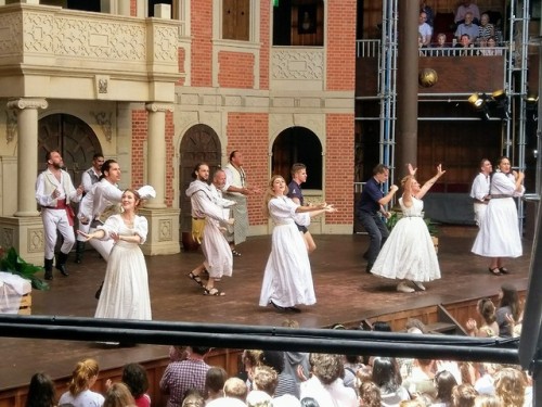 geek-royalty: Some pics from Much Ado About Nothing at the Pop Up Globe yesterday. Great day to be o
