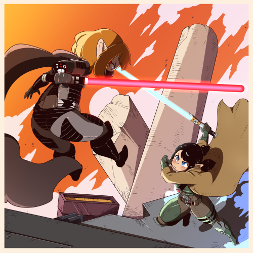 Star Wars x Final Fantasy XIV crossover commissionsFollow me on TWITTER and NEWGROUNDS!