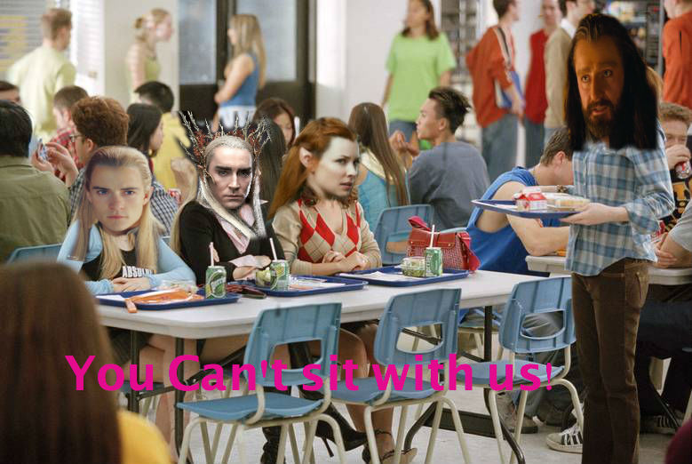 like-otps-in-the-night:  The hobbit meets mean girls part 2