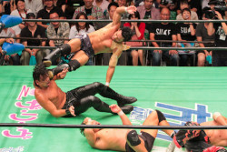 wrestlinghurts:  KENTA thinks dancing is dumb.  Kenta v Nakamura!
