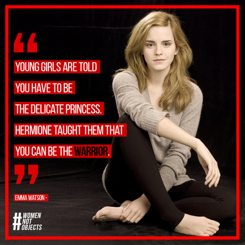 channel your inner warrior this weekend this feel-good friday message brought to you by Emma Watson 