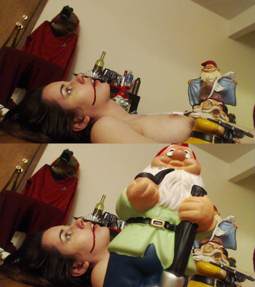 Porn aellagirl:  ok gnomes i am done now kthx photos