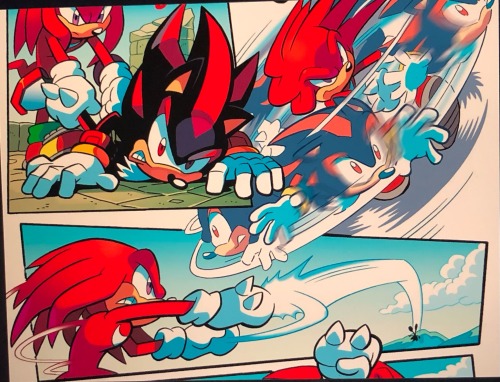 Joining The Throwing Him Thursday Party. Shadow Was Really Treated Like A Projectile In This Arc, Wasnt