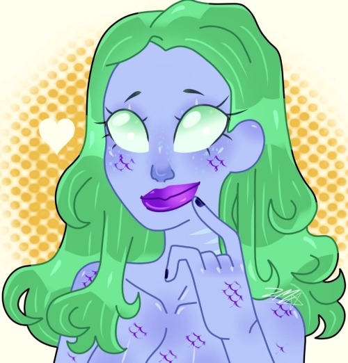 Another Art Trade With @purplepeezza ! They Drew My Character Halia And I Drew Their Character Mick.