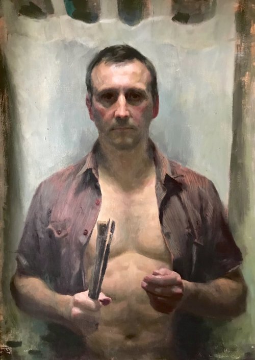 missinglinksblog:  Aldo Balding was born and raised in the United Kingdom and currently lives in the South of France. Self portrait.