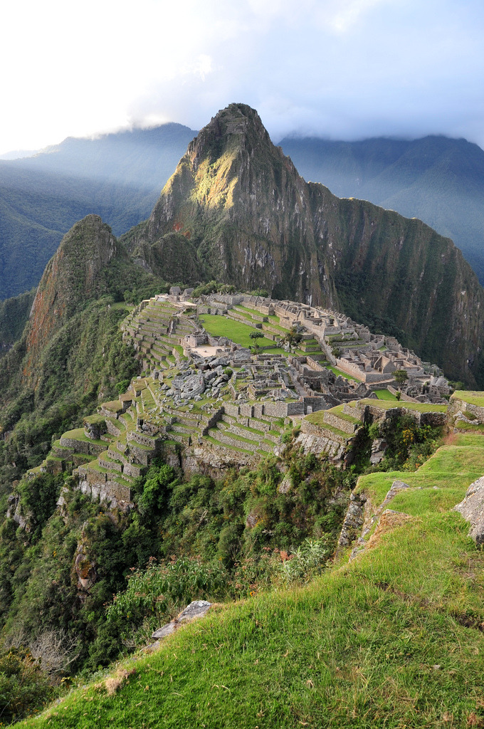 intothegreatunknown:  Machu Piccu at Sunset 