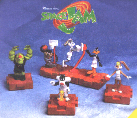 space jam happy meal toys
