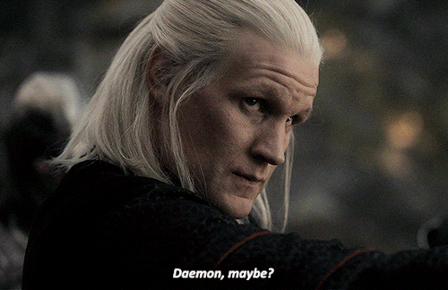 Daemon “as You Wish, My Queen” Targaryen. HOUSE OF THE DRAGON “The Black Queen” (2022) Dir. Greg