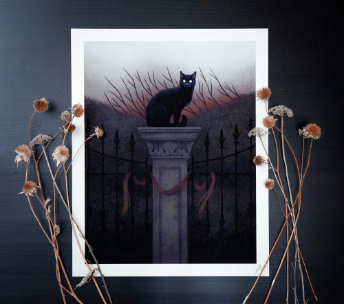 Some limited-edition signed prints of ‘Silent Watcher’ are available rn! They turned out