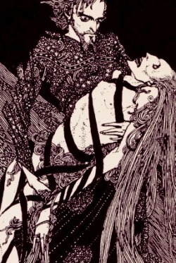 xshayarsha:    Details of Harry Clarke’s illustrations of Edgar Allan Poe’s Tales of Mystery and Imagination.  