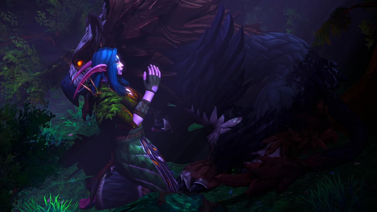 colonelyobo:  ambrosine92:   Empathy     Warning this is a beasti animation!   Animations