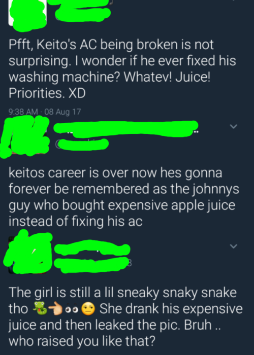 I know Keito&rsquo;s recent scandal isn&rsquo;t a laughing matter, but this hilarious tweets by fans