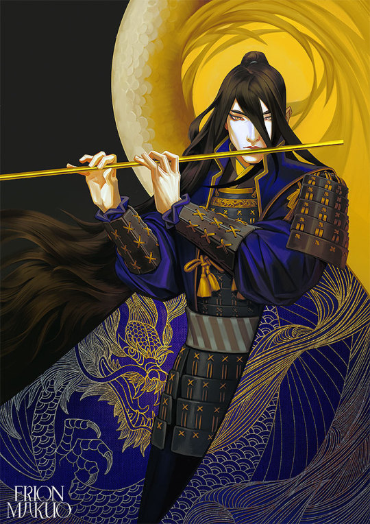 Bookcover art I did for KAZUCHIYO: Battle for Two Bridges by Melanie Schoen! Thank you for letting me paint this beautiful...