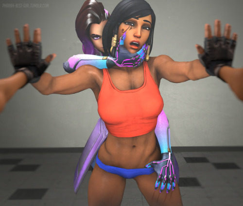 Porn photo Sombra toying with Pharah