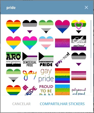 here & queer & tired — LGBTQIAP+ Telegram Stickers!