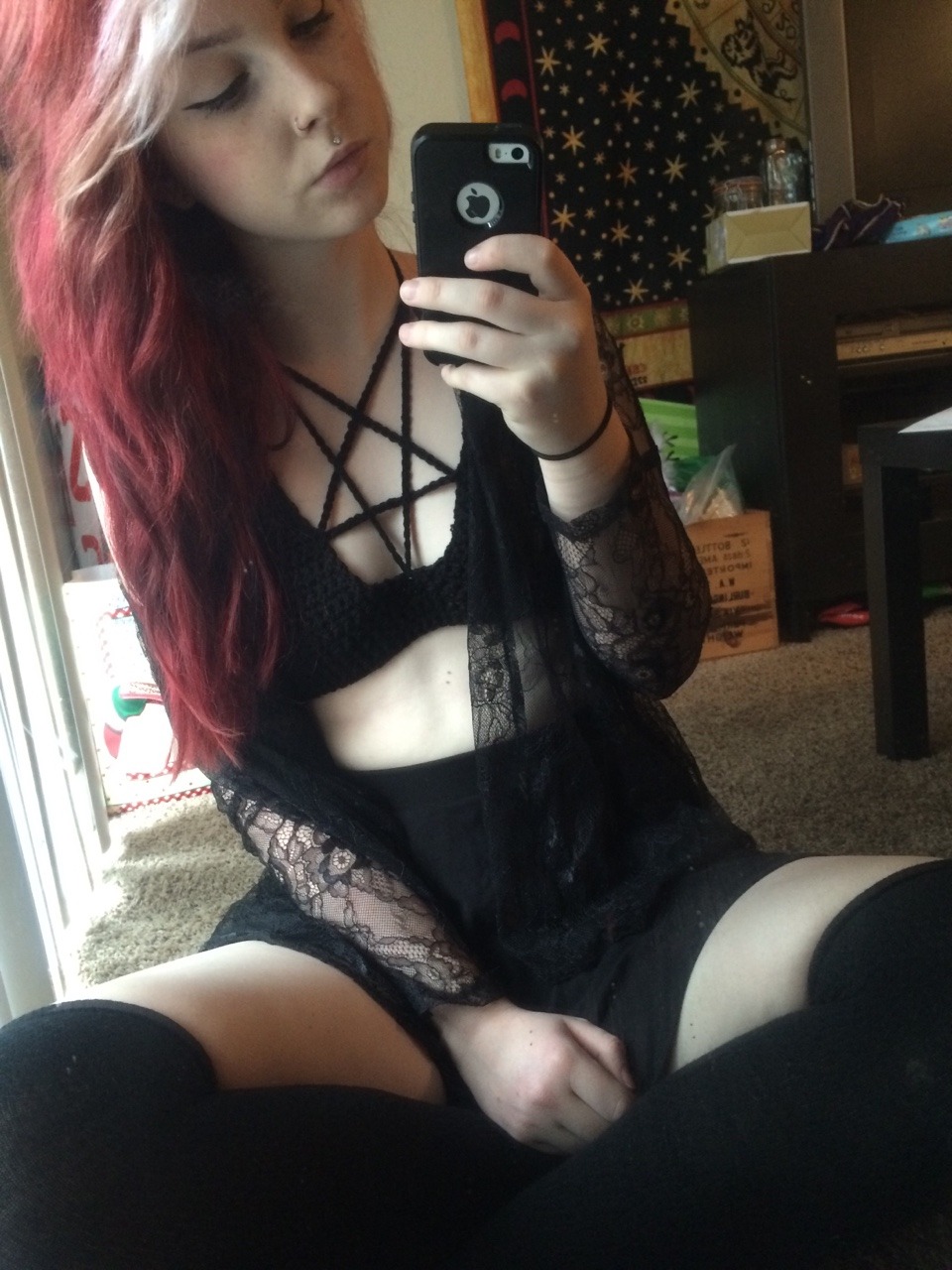 rain-boii:  Just had a lil photo shoot. This is my favorite outfit as of now. Instagram-