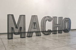 visual-poetry: »macho« by alvaro simons