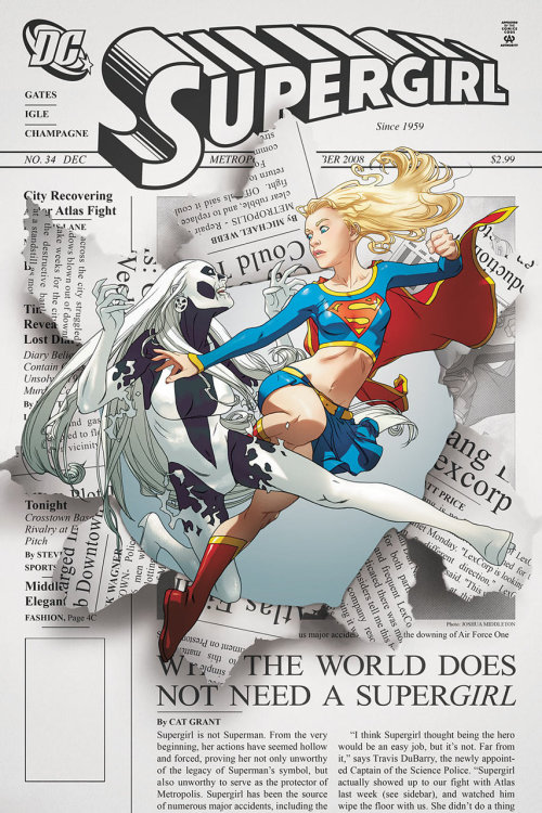 drainster:Supergirl (DC, 2005 series) #34 [Fernando Pasarin Limited Variant]